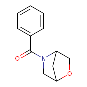 O=C(N1CC2CC1CO2)c1ccccc1