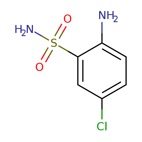 Clc1ccc(c(c1)S(=O)(=O)N)N