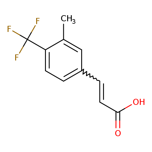 OC(=O)C=Cc1ccc(c(c1)C)C(F)(F)F