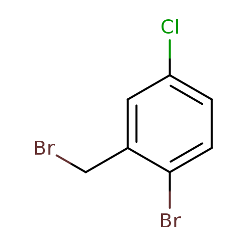 BrCc1cc(Cl)ccc1Br