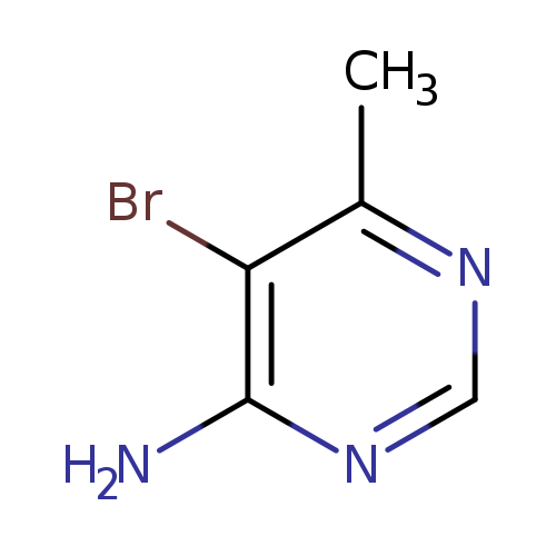 Brc1c(C)ncnc1N