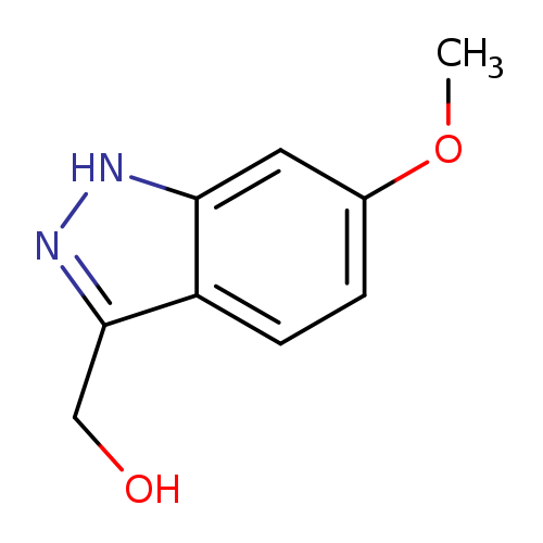 COc1ccc2c(c1)[nH]nc2CO