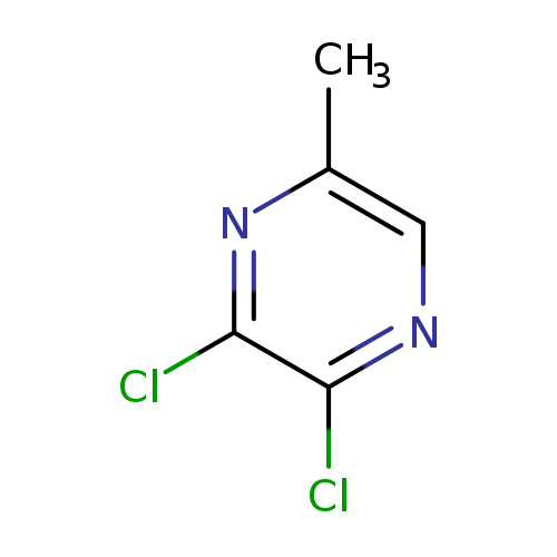 Cc1cnc(c(n1)Cl)Cl