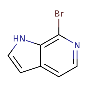 Brc1nccc2c1[nH]cc2