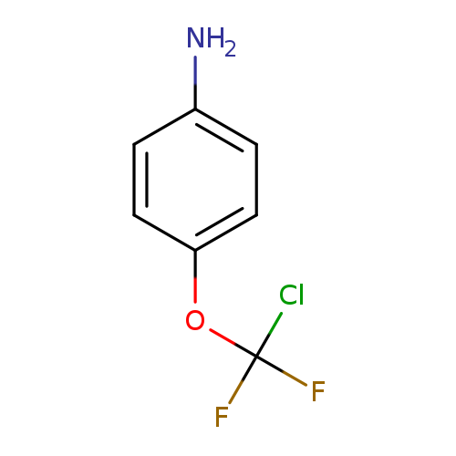 FC(Oc1ccc(cc1)N)(Cl)F