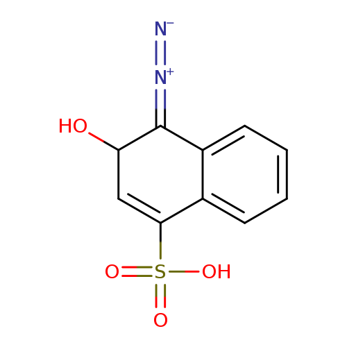 [N-]=[N+]=C1C(O)C=C(c2c1cccc2)S(=O)(=O)O