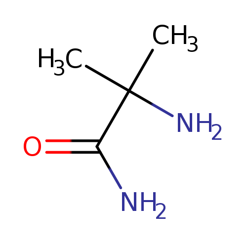 NC(=O)C(N)(C)C