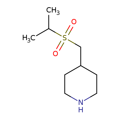CC(S(=O)(=O)CC1CCNCC1)C