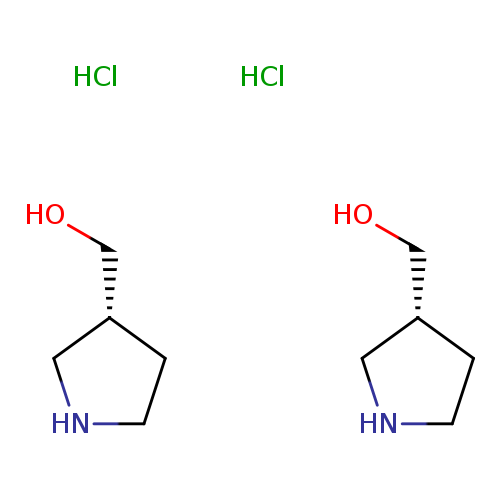 OC[C@H]1CNCC1.OC[C@H]1CNCC1.Cl.Cl