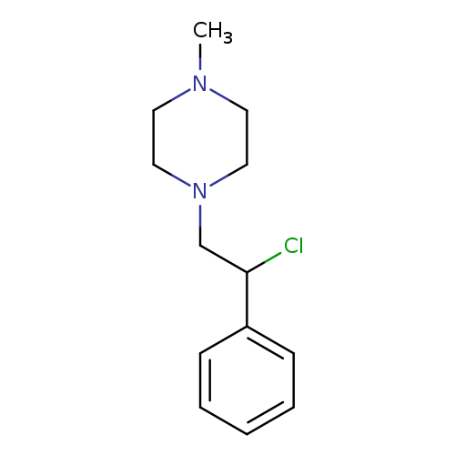 ClC(c1ccccc1)CN1CCN(CC1)C