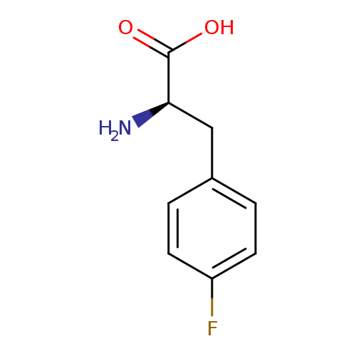 N[C@@H](C(=O)O)Cc1ccc(cc1)F