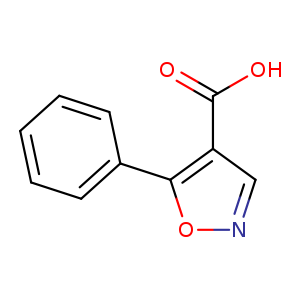 OC(=O)c1cnoc1c1ccccc1