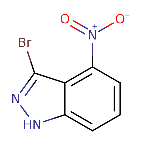 [O-][N+](=O)c1cccc2c1c(Br)n[nH]2