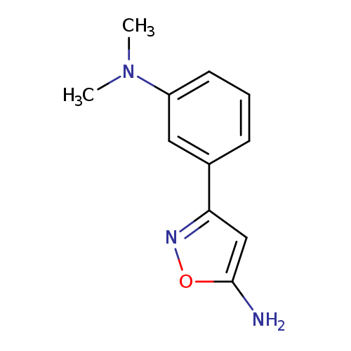 Nc1onc(c1)c1cccc(c1)N(C)C