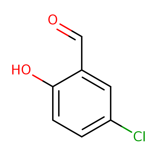 O=Cc1cc(Cl)ccc1O