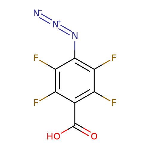 [N-]=[N+]=Nc1c(F)c(F)c(c(c1F)F)C(=O)O