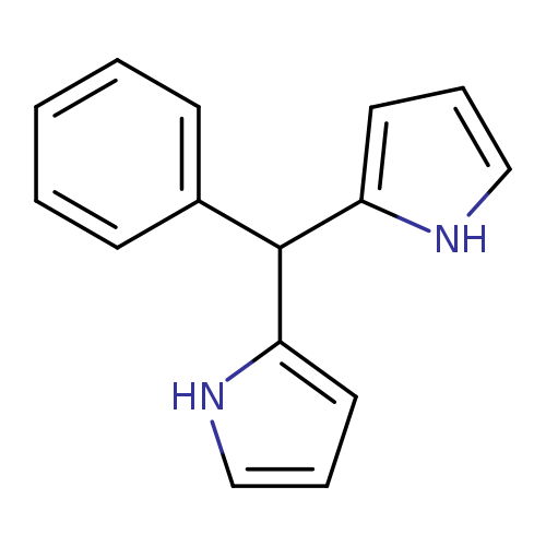 c1ccc(cc1)C(c1ccc[nH]1)c1ccc[nH]1