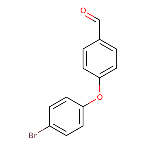 O=Cc1ccc(cc1)Oc1ccc(cc1)Br