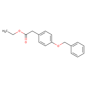 CCOC(=O)Cc1ccc(cc1)OCc1ccccc1