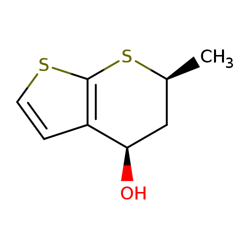C[C@H]1C[C@@H](O)c2c(S1)scc2