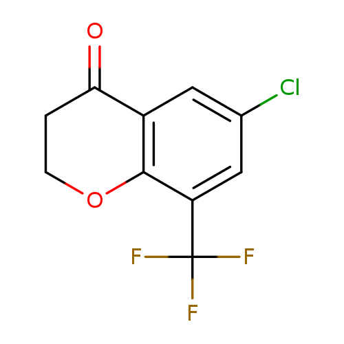 Clc1cc2C(=O)CCOc2c(c1)C(F)(F)F