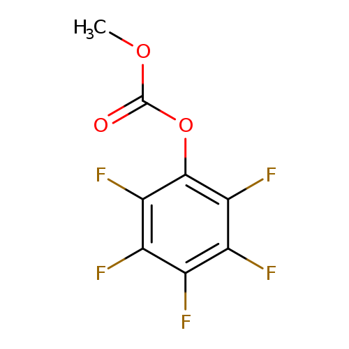 COC(=O)Oc1c(F)c(F)c(c(c1F)F)F