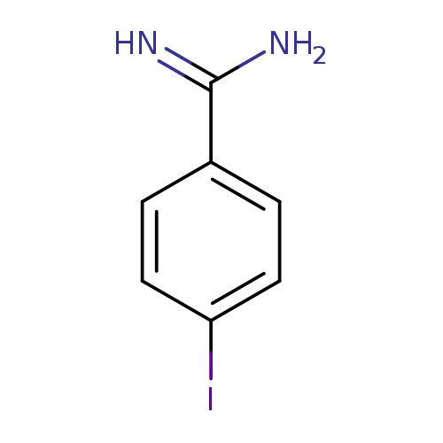 NC(=N)c1ccc(cc1)I