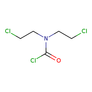 ClCCN(C(=O)Cl)CCCl