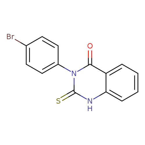 Brc1ccc(cc1)n1c(=S)[nH]c2c(c1=O)cccc2