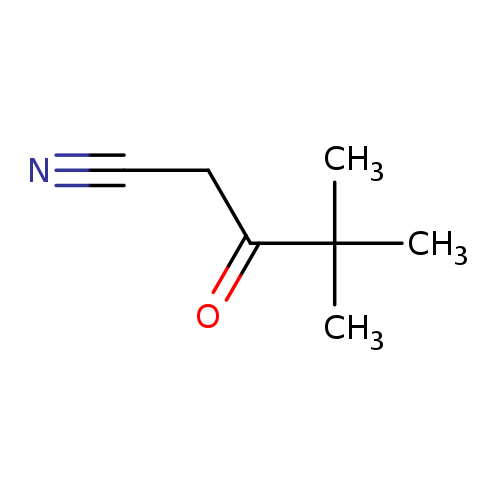 N#CCC(=O)C(C)(C)C