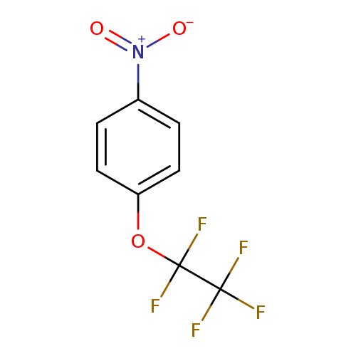 FC(C(F)(F)F)(Oc1ccc(cc1)[N+](=O)[O-])F