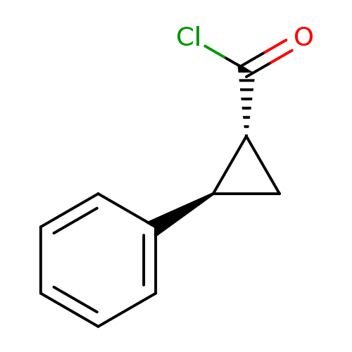 ClC(=O)[C@@H]1C[C@H]1c1ccccc1