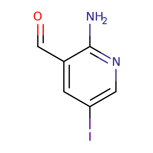 O=Cc1cc(I)cnc1N