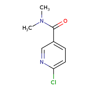 Clc1ccc(cn1)C(=O)N(C)C