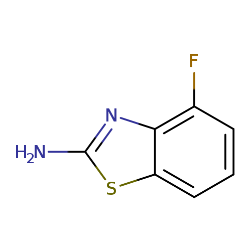 Nc1sc2c(n1)c(F)ccc2