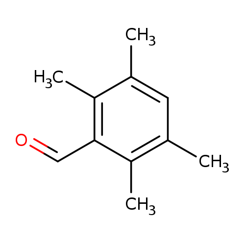 O=Cc1c(C)c(C)cc(c1C)C
