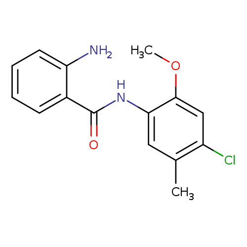 COc1cc(Cl)c(cc1NC(=O)c1ccccc1N)C