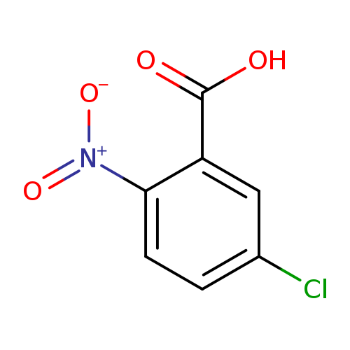 Clc1ccc(c(c1)C(=O)O)[N+](=O)[O-]