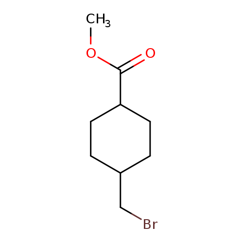 BrCC1CCC(CC1)C(=O)OC