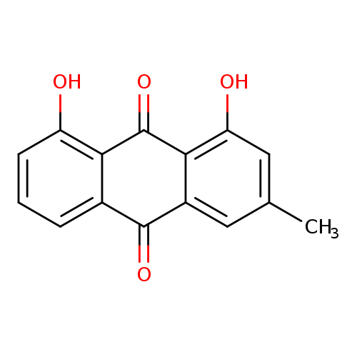 Cc1cc(O)c2c(c1)C(=O)c1c(C2=O)c(O)ccc1