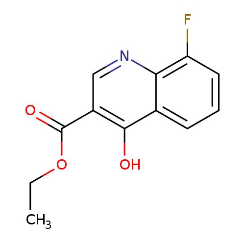 CCOC(=O)c1cnc2c(c1O)cccc2F