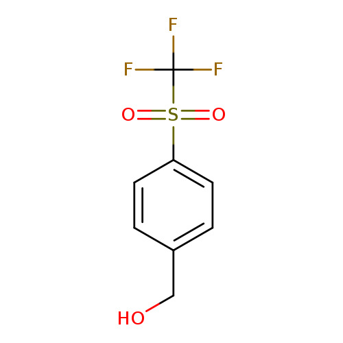 OCc1ccc(cc1)S(=O)(=O)C(F)(F)F