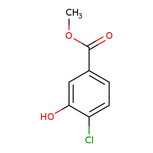 COC(=O)c1ccc(c(c1)O)Cl