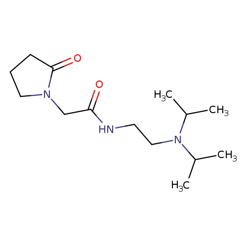 O=C(CN1CCCC1=O)NCCN(C(C)C)C(C)C