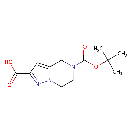 O=C(N1CCn2c(C1)cc(n2)C(=O)O)OC(C)(C)C