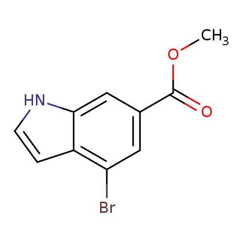 COC(=O)c1cc(Br)c2c(c1)[nH]cc2