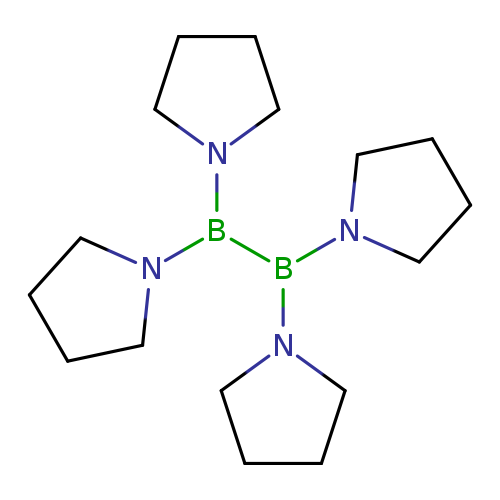 C1CCN(C1)B(B(N1CCCC1)N1CCCC1)N1CCCC1