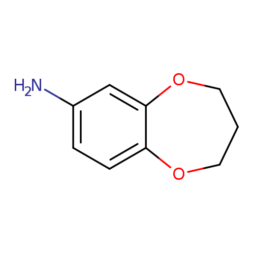 Nc1ccc2c(c1)OCCCO2