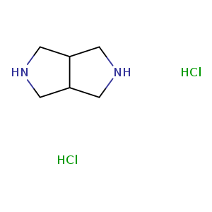 N1CC2C(C1)CNC2.Cl.Cl