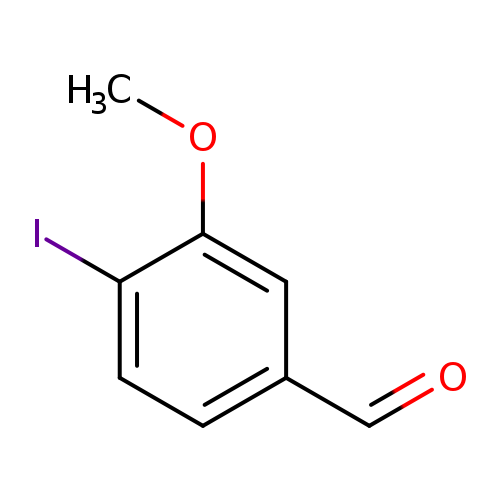 COc1cc(C=O)ccc1I